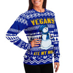 Ugly Holiday Sweater-Vegans Ate My Snowman Nose