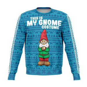 Ugly Holiday Sweater-This Is My Gnome Costume