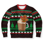 Ugly Holiday Sweater-Gingerbread In A Mug