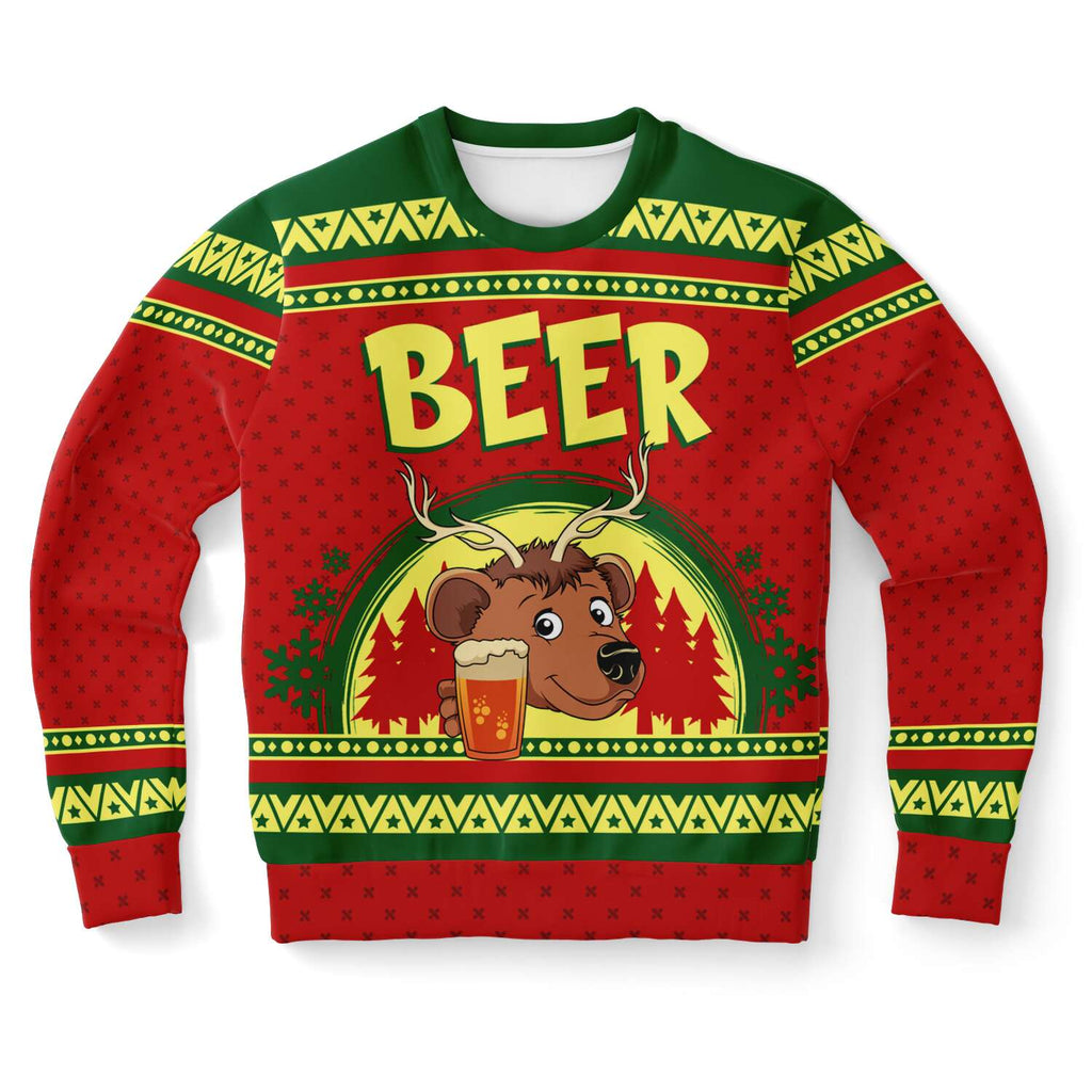 Ugly Holiday Sweater-Christmas Deer
