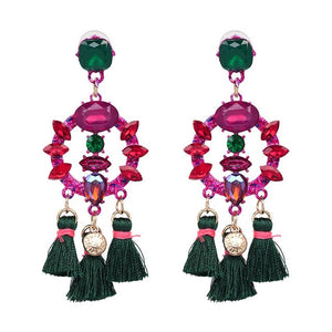 Copy of 2020 Brincos Women Brand Boho Drop Dangle Fringe Earring Vintage ethnic Statement tassel earrings fashion jewelry