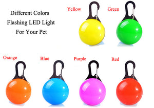Pet LED Night Safety Flash Light Pendants. - love myself deals 