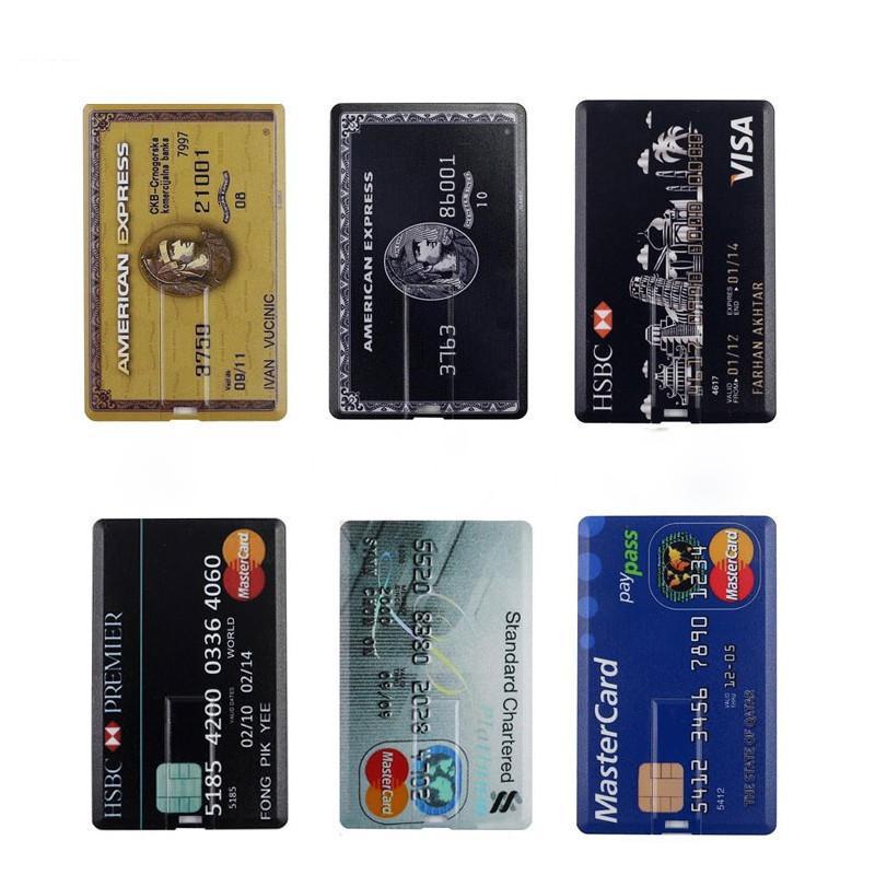 Credit card USB 2.0 Memory Stick Flash Drive. - love myself deals 