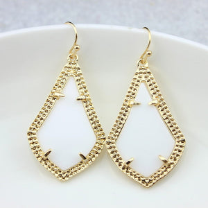Modern Design Gold Plating Geometric Drop Earrings. - love myself deals 