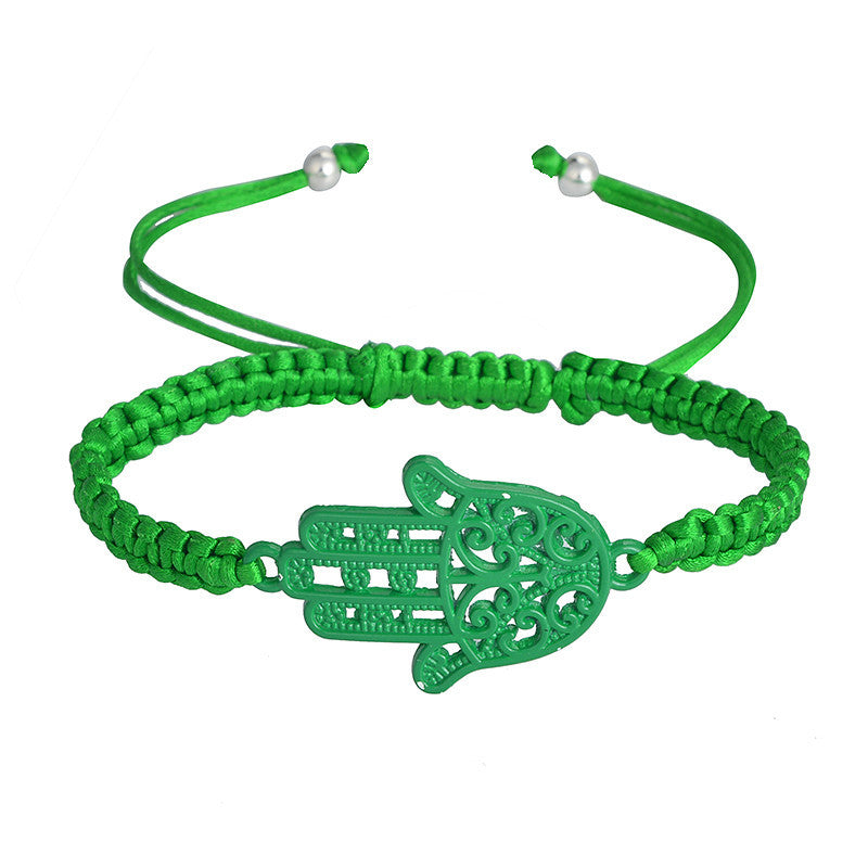 Fluorescent Hamsa Hand Bracelet & Bangle. - love myself deals 