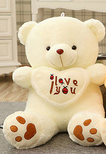 Soft LED Glowing I LOVE YOU Teddy Bear. - love myself deals 