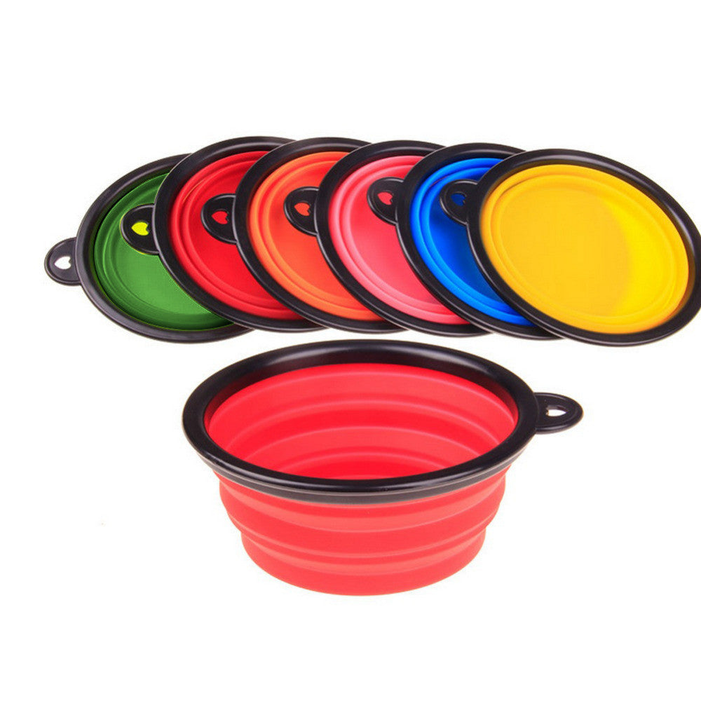 Collapsable and foldable Travel feeding bowl for cats and dogs. - love myself deals 