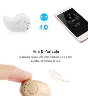 Mini Wireless Bluetooth Earpiece. - love myself deals 