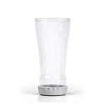 Creative glass beer cup with Silicone mat. - love myself deals 