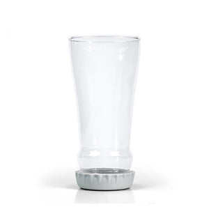 Creative glass beer cup with Silicone mat. - love myself deals 