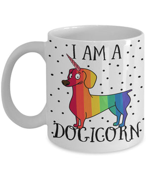 I AM A DOGICORN-MUG - love myself deals 