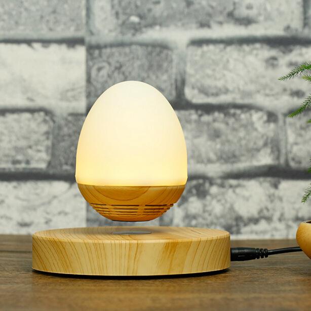 Levitating LED Wood Bluetooth Speaker. - love myself deals 